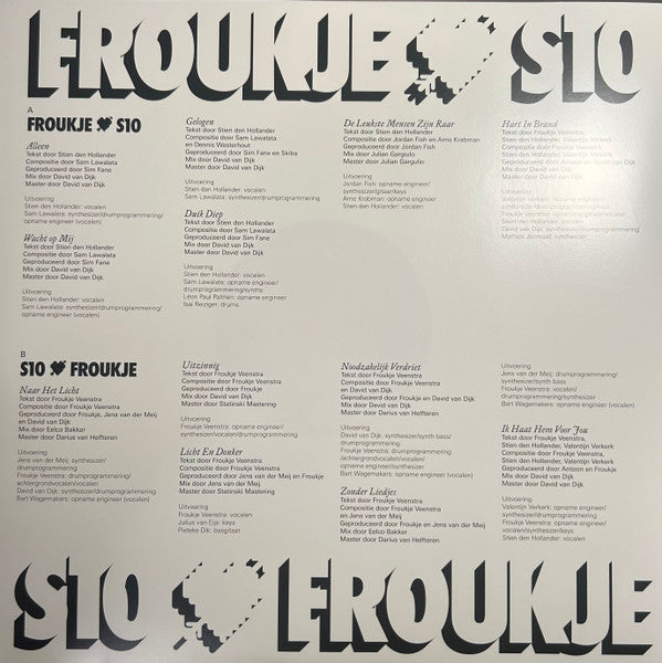 S10, Froukje - Froukje Loves S10, S10 Loves Froukje (LP)