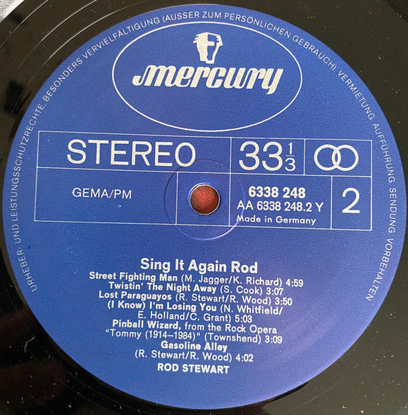 Rod Stewart - Sing It Again Rod (LP Tweedehands)