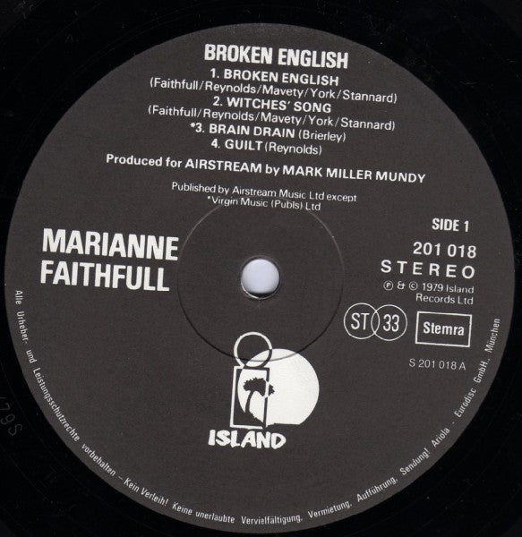 Marianne Faithfull - Broken English (LP Tweedehands)