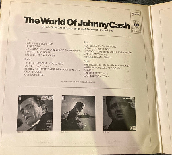 Johnny Cash - The World Of Johnny Cash (LP Tweedehands) - Discords.nl