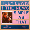 Huey Lewis & The News - Simple As That (12" Tweedehands)