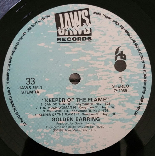 Golden Earring - Keeper Of The Flame (LP Tweedehands)