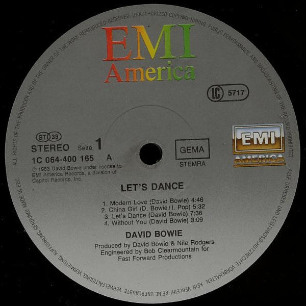 David Bowie - Let's Dance (LP Tweedehands)