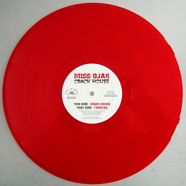 Miss Djax - Crack House (12" Tweedehands)