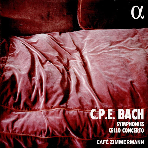 C.p.e. Bach - Symphonies/cello concerto (CD)