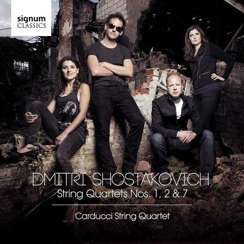 D. Shostakovich - String quartets 1, 2 & 7 (CD) - Discords.nl