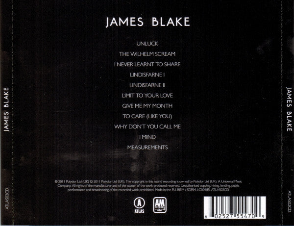 James Blake - James Blake (CD Tweedehands) - Discords.nl