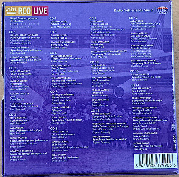 Concertgebouworkest - Live The Radio Recordings 1960-1970 (CD)