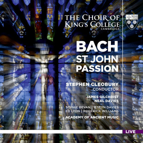 King's College Choir Cambridge - Bach: st john passion (CD) - Discords.nl