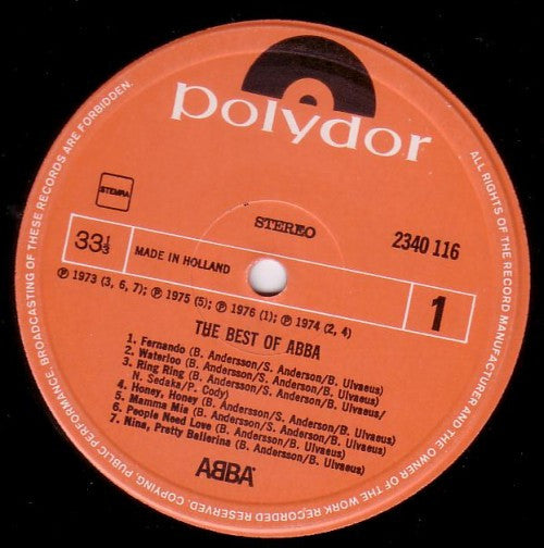 ABBA - The Best Of ABBA (LP Tweedehands) - Discords.nl