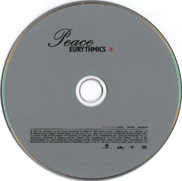 Eurythmics - Peace (CD Tweedehands)