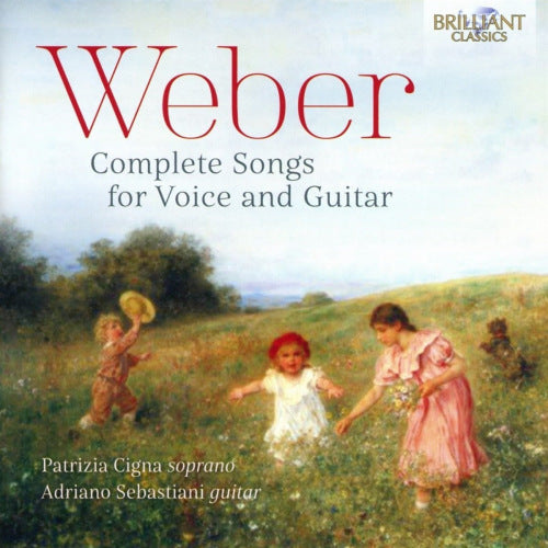 Patrizia Cigna - Weber: complete songs for voice and guitar (CD) - Discords.nl
