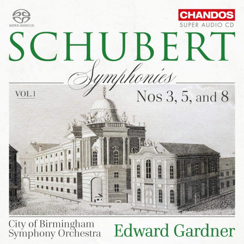 Franz Schubert - Symphonies vol.1: nos. 3, 5 and 8 (CD) - Discords.nl