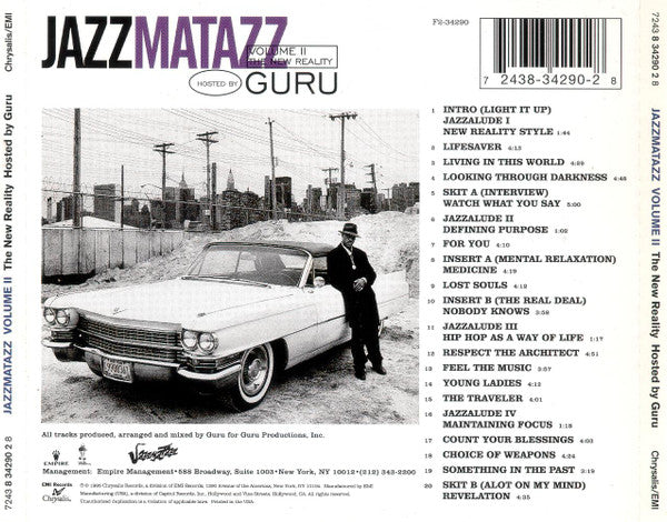 Guru - Jazzmatazz Volume II:  The New Reality (CD Tweedehands) - Discords.nl