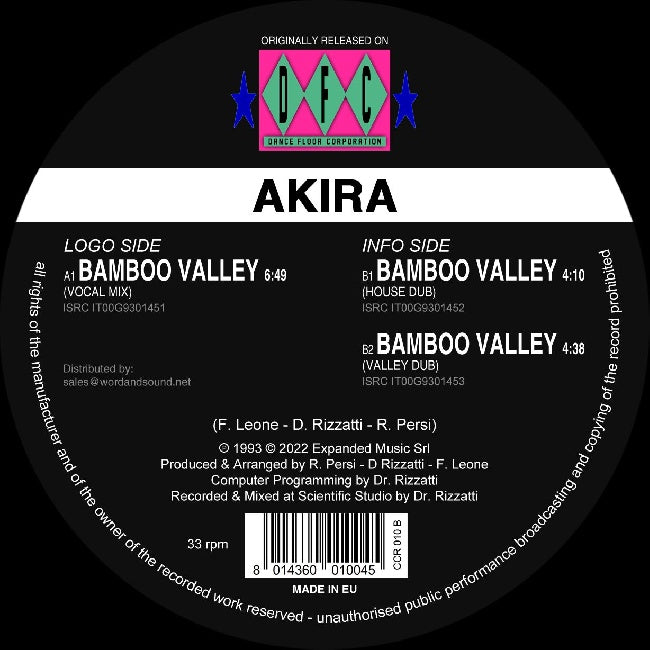 Akira - Bamboo valley (12-inch)