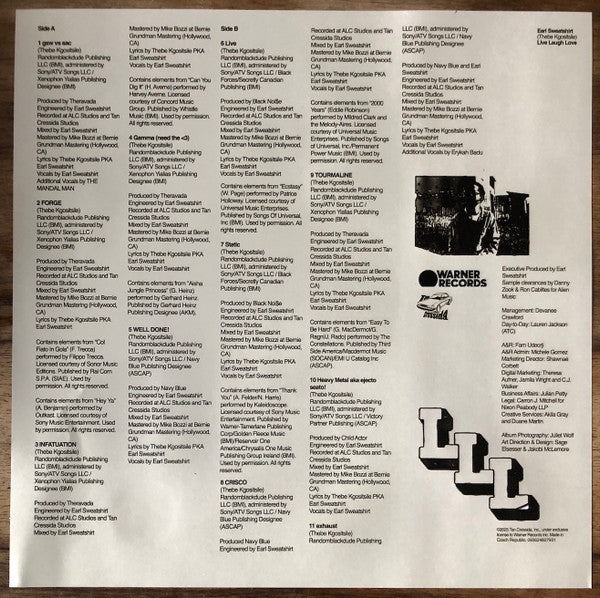 Earl Sweatshirt - Live Laugh Love (LP) - Discords.nl