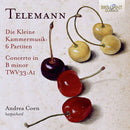 Andrea Coen - Telemann: die kleine kammermusik, 6 partiten, conc (CD) - Discords.nl