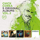 Chick Corea - 5 original albums vol.2 (CD) - Discords.nl