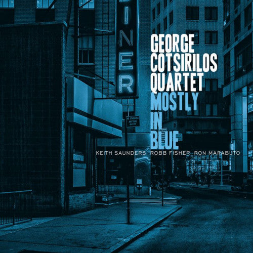 George Cotsirilos -quartet- - Mostly in blue (CD) - Discords.nl