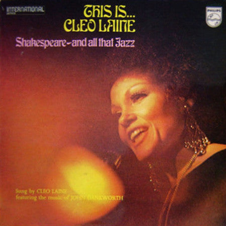 Cleo Laine - This Is... Cleo Laine - Shakespeare, And All That Jazz (LP Tweedehands) - Discords.nl