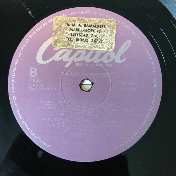 Louis Prima & Keely Smith With Sam Butera And The Witnesses - The Call Of The Wildest (LP Tweedehands)