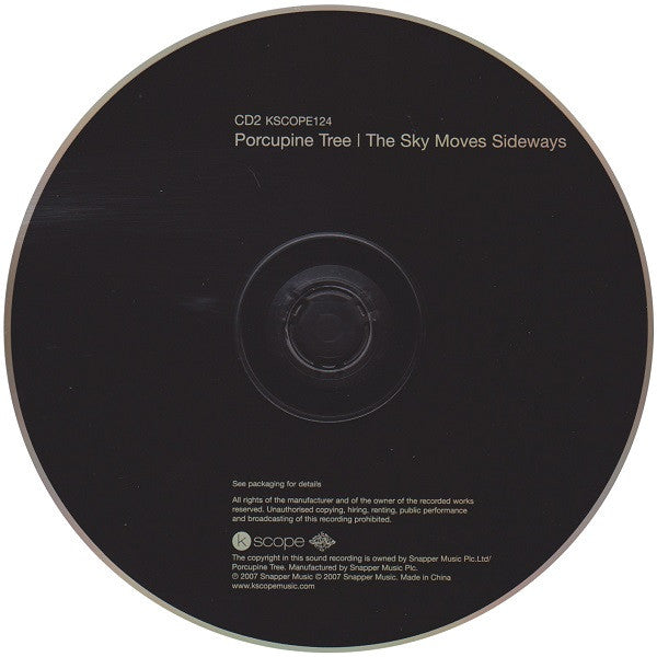 Porcupine Tree - The Sky Moves Sideways (CD Tweedehands)