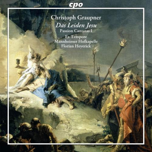 C. Graupner - Passion cantatas: das leiden jesu (1741) (CD) - Discords.nl