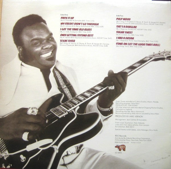 Freddie King - Burglar (LP Tweedehands)