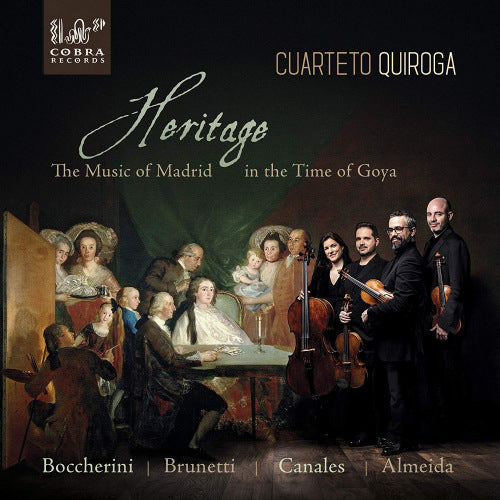 Cuarteto Quiroga - Heritage - the music of madrid in the time of (CD) - Discords.nl