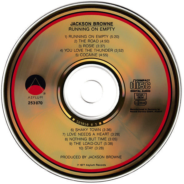 Jackson Browne - Running On Empty (CD Tweedehands)