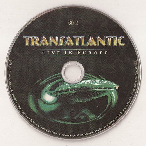 TransAtlantic - Live In Europe (CD)