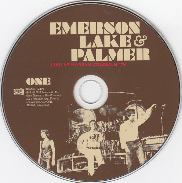 Emerson, Lake & Palmer - Live At Nassau Coliseum '78 (CD)