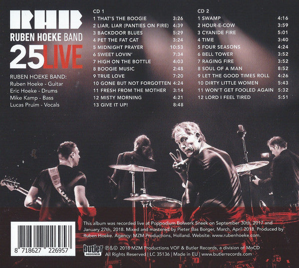 Ruben Hoeke Band - 25 Live (CD Tweedehands)