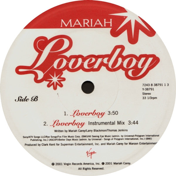 Mariah Carey - Loverboy (12" Tweedehands)