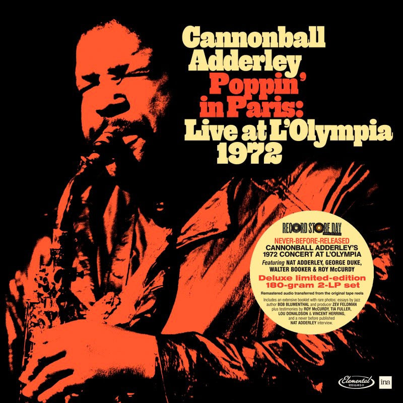 Adderley, Cannonball - Poppin In Paris: Live … (LP) - Discords.nl