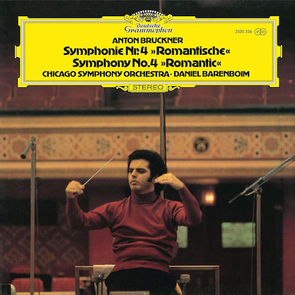 Daniel Barenboim Chicago Symphony Orchestra - Bruckner: symphony no. 4 in e-flat major, wab 104 (LP) - Discords.nl