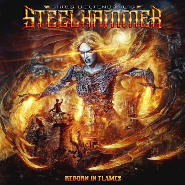 Chris Bohltendahl's Steelhammer - Reborn in flames (CD) - Discords.nl