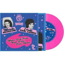 Jackson, Wanda, Linda Gail & Stellar Corpses - Whose bed have your boots been under ? (pink) (7-inch single) - Discords.nl