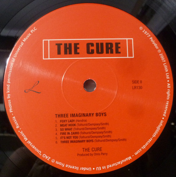 Cure, The - Three Imaginary Boys (LP)