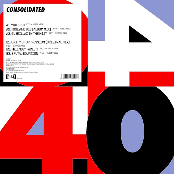 Consolidated - Pias 40 (12-inch)