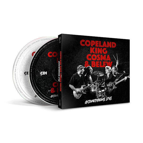 Copeland, King, Cosma & Belew - Gizmodrome live (CD) - Discords.nl