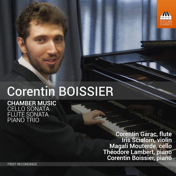 Corentin Boissier - Chamber music: cello sonatat, flute sonata, piano trio (CD) - Discords.nl