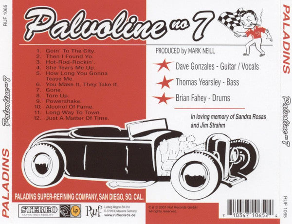 Paladins, The - Palvoline No.7 (CD Tweedehands)