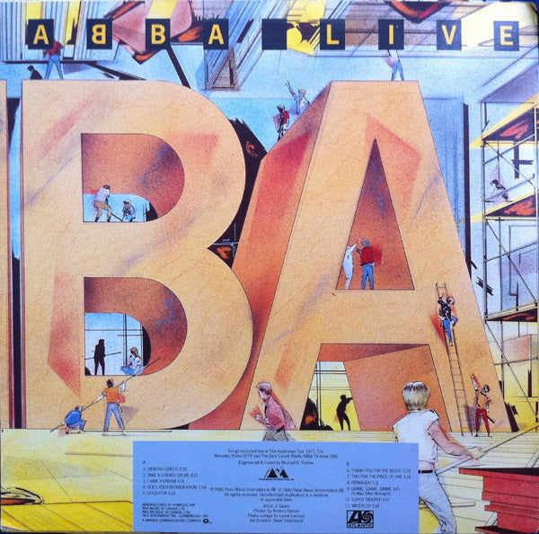 ABBA - Live (LP Tweedehands)