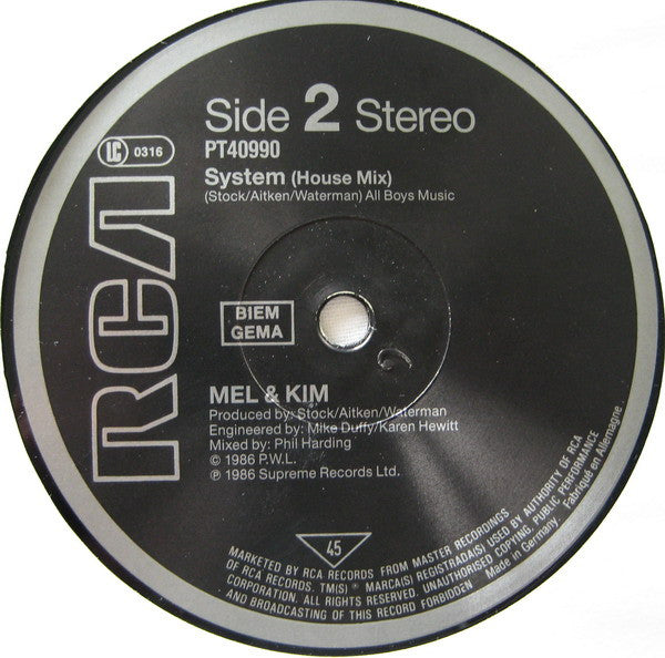 Mel & Kim - Showing Out  (LP Tweedehands)