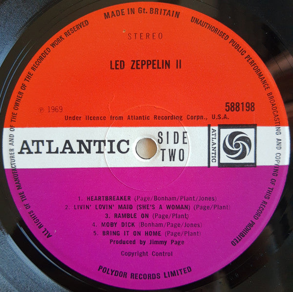 Led Zeppelin - Led Zeppelin II (LP Tweedehands)