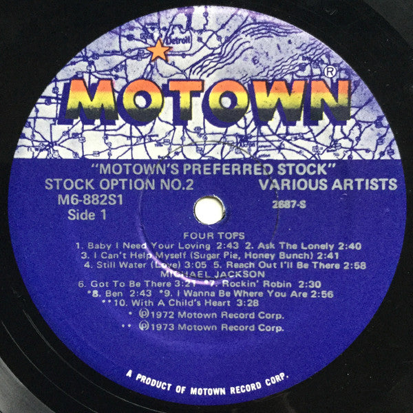 Various - Motown's Preferred Stock - Stock Option No. 2 (LP Tweedehands)