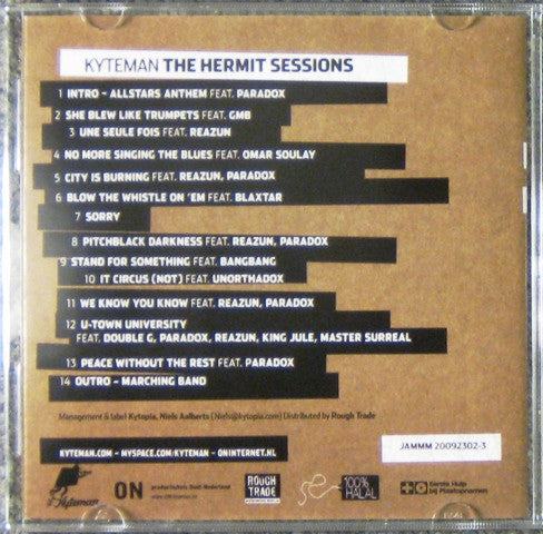 Kyteman - The Hermit Sessions (CD Tweedehands)