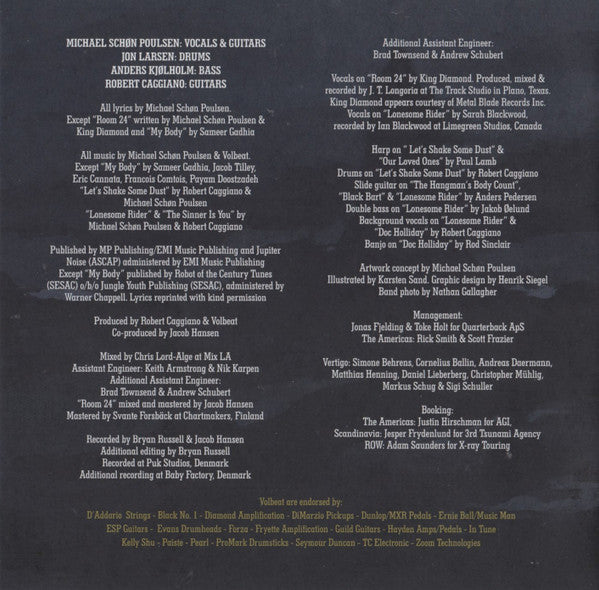 Volbeat - Outlaw Gentlemen & Shady Ladies (CD) - Discords.nl