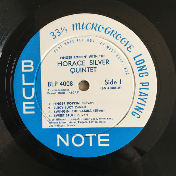 Horace Silver Quintet, The - Finger Poppin' With The Horace Silver Quintet (LP Tweedehands) - Discords.nl